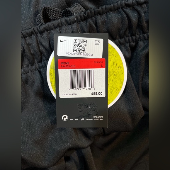 Nike Therma Fleece Sweat Pant Mens Large Black 944215 010 Training RealTree New - Picture 15 of 16